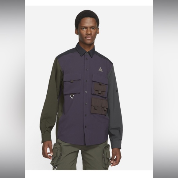 Nike ACG Dri-FIT ADV UV "Devastation Trail" Men's Top	Size Small - Picture 7 of 7